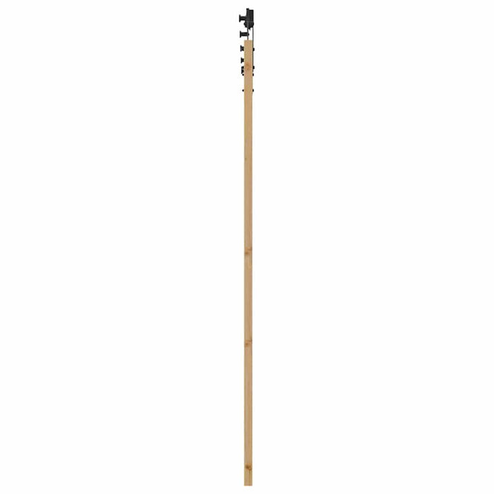Ușă glisantă ORKDAL Natural și Negru 93 x 202 cm - WALTI WALTI