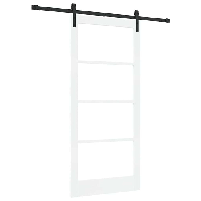 Ușă glisantă ORKDAL Alb și negru 93 x 202 cm - WALTI WALTI