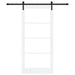 Ușă glisantă ORKDAL Alb și negru 93 x 202 cm - WALTI WALTI
