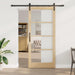 Ușă glisantă ORKDAL Natural și Negru 93 x 211 cm - WALTI WALTI