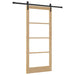 Ușă glisantă ORKDAL Natural și Negru 93 x 211 cm - WALTI WALTI