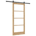 Ușă glisantă ORKDAL Natural și Negru 93 x 211 cm - WALTI WALTI