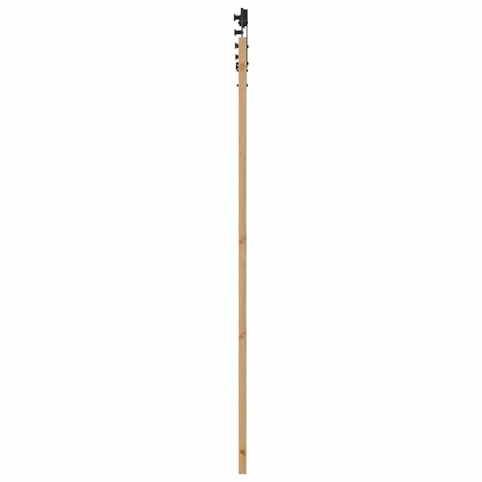 Ușă glisantă ORKDAL Natural și Negru 93 x 211 cm - WALTI WALTI