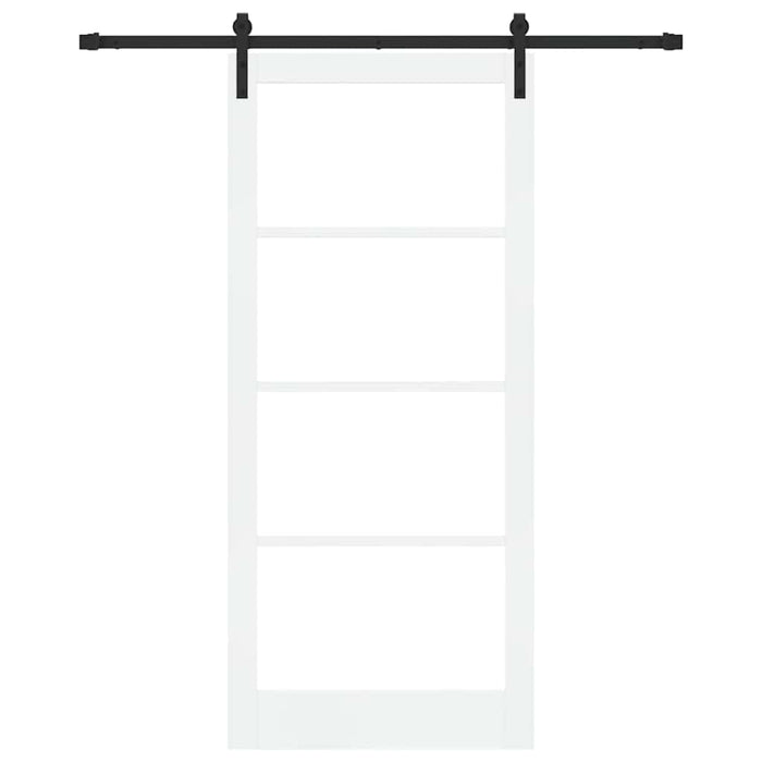 Ușă glisantă ORKDAL Alb și negru 93 x 211 cm - WALTI WALTI