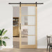 Ușă glisantă ORKDAL Natural și Negru 93 x 232 cm - WALTI WALTI