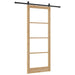Ușă glisantă ORKDAL Natural și Negru 93 x 232 cm - WALTI WALTI