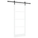 Ușă glisantă ORKDAL Alb și negru 93 x 232 cm - WALTI WALTI