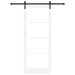 Ușă glisantă ORKDAL Alb și negru 93 x 232 cm - WALTI WALTI