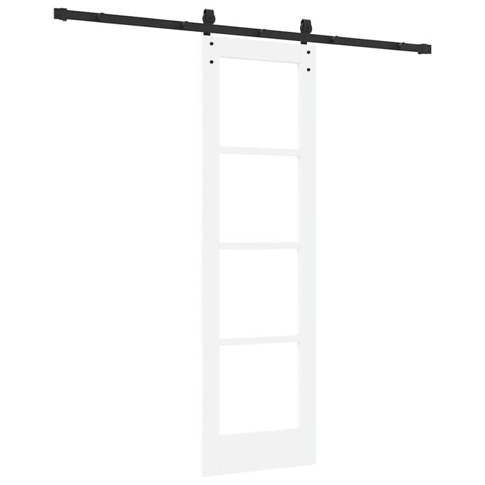 Ușă glisantă ORKDAL Alb și negru 61 x 198,5 cm - WALTI WALTI