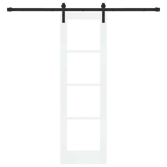 Ușă glisantă ORKDAL Alb și negru 61 x 198,5 cm - WALTI WALTI
