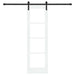 Ușă glisantă ORKDAL Alb și negru 61 x 198,5 cm - WALTI WALTI