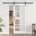 Ușă glisantă ORKDAL Alb și negru 83 x 202 cm - WALTI WALTI
