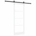 Ușă glisantă ORKDAL Alb și negru 83 x 211 cm - WALTI WALTI