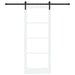 Ușă glisantă ORKDAL Alb și negru 83 x 211 cm - WALTI WALTI