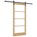 Ușă glisantă ORKDAL Natural și Negru 93 x 202 cm - WALTI WALTI