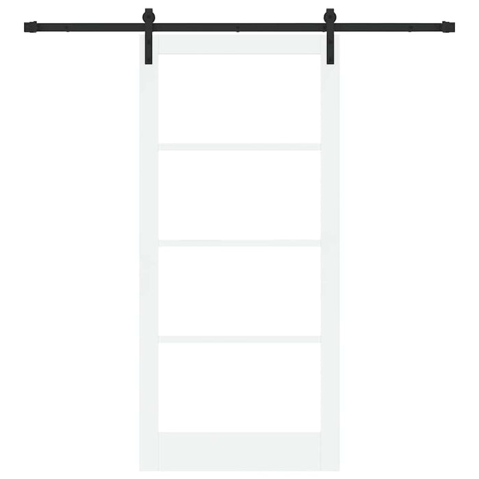 Ușă glisantă ORKDAL Alb și negru 93 x 202 cm - WALTI WALTI