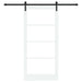 Ușă glisantă ORKDAL Alb și negru 93 x 202 cm - WALTI WALTI