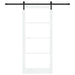 Ușă glisantă ORKDAL Alb și negru 93 x 211 cm - WALTI WALTI