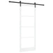 Ușă glisantă ORKDAL Alb și negru 93 x 232 cm - WALTI WALTI