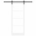 Ușă glisantă ORKDAL Alb și negru 93 x 232 cm - WALTI WALTI