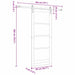 Ușă glisantă ORKDAL Alb 83 x 202 cm Lemn masiv de pin și sticlă - WALTI WALTI