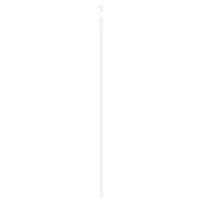 Ușă glisantă ORKDAL Alb 83 x 211 cm Lemn masiv de pin și sticlă - WALTI WALTI