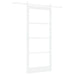 Ușă glisantă ORKDAL Alb 93 x 211 cm Lemn masiv de pin și sticlă - WALTI WALTI