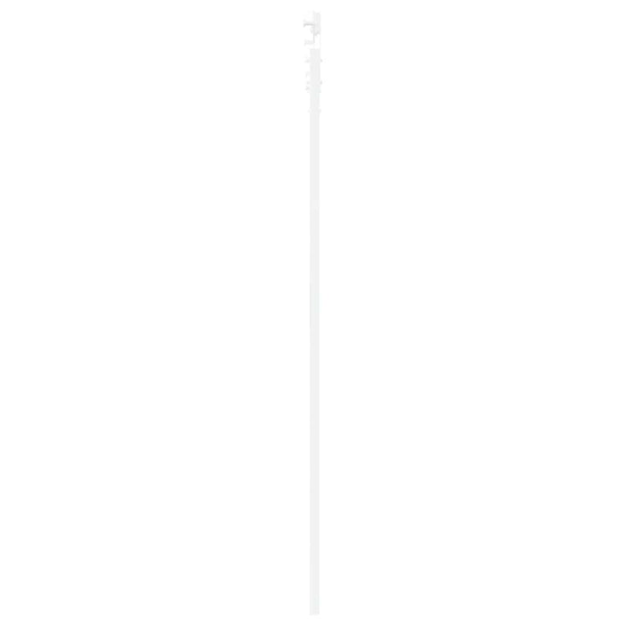 Ușă glisantă ORKDAL Alb 93 x 211 cm Lemn masiv de pin și sticlă - WALTI WALTI
