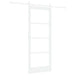Ușă glisantă ORKDAL Alb 83 x 202 cm Lemn masiv de pin și sticlă - WALTI WALTI