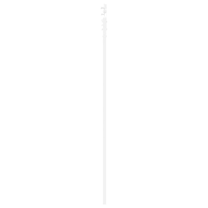 Ușă glisantă ORKDAL Alb 83 x 211 cm Lemn masiv de pin și sticlă - WALTI WALTI