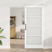 Ușă glisantă ORKDAL Alb 93 x 211 cm Lemn masiv de pin și sticlă - WALTI WALTI