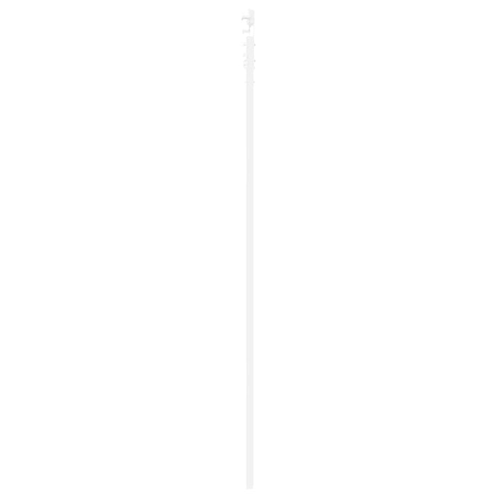 Ușă glisantă ORKDAL Alb 93 x 232 cm Lemn masiv de pin și sticlă - WALTI WALTI