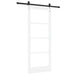 Ușă glisantă ORKDAL Alb 83 x 202 cm Lemn masiv de pin și sticlă - WALTI WALTI