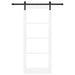 Ușă glisantă ORKDAL Alb 83 x 202 cm Lemn masiv de pin și sticlă - WALTI WALTI
