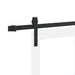 Ușă glisantă ORKDAL Alb 83 x 211 cm Lemn masiv de pin și sticlă - WALTI WALTI
