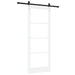 Ușă glisantă ORKDAL Alb 83 x 211 cm Lemn masiv de pin și sticlă - WALTI WALTI