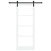 Ușă glisantă ORKDAL Alb 83 x 211 cm Lemn masiv de pin și sticlă - WALTI WALTI