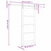 Ușă glisantă ORKDAL Alb 83 x 202 cm Lemn masiv de pin și sticlă - WALTI WALTI