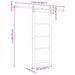 Ușă glisantă ORKDAL Alb 83 x 211 cm Lemn masiv de pin și sticlă - WALTI WALTI