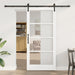 Ușă glisantă ORKDAL Alb 93 x 202 cm Lemn masiv de pin și sticlă - WALTI WALTI