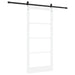 Ușă glisantă ORKDAL Alb 93 x 202 cm Lemn masiv de pin și sticlă - WALTI WALTI