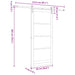 Ușă glisantă ORKDAL natural 93 x 211 cm - WALTI WALTI