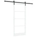 Ușă glisantă ORKDAL Alb 93 x 211 cm Lemn masiv de pin și sticlă - WALTI WALTI