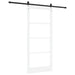 Ușă glisantă ORKDAL Alb 93 x 211 cm Lemn masiv de pin și sticlă - WALTI WALTI