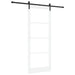 Ușă glisantă ORKDAL Alb 93 x 232 cm Lemn masiv de pin și sticlă - WALTI WALTI