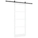 Ușă glisantă ORKDAL Alb 93 x 232 cm Lemn masiv de pin și sticlă - WALTI WALTI