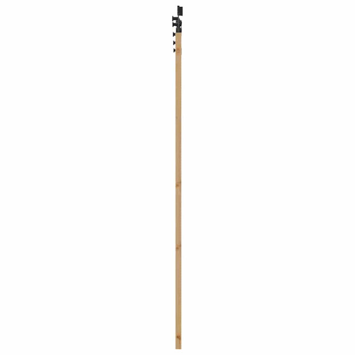 Ușă glisantă ORKDAL Natural și Negru 61 x 198,5 cm - WALTI WALTI