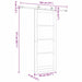Ușă glisantă ORKDAL Alb și negru 83 x 211 cm - WALTI WALTI