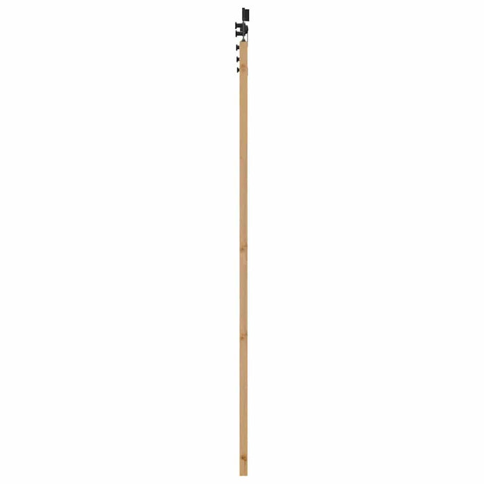 Ușă glisantă ORKDAL Natural și Negru 93 x 202 cm - WALTI WALTI