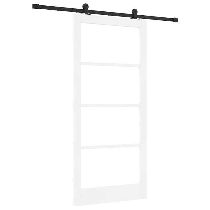 Ușă glisantă ORKDAL Alb și negru 93 x 202 cm - WALTI WALTI